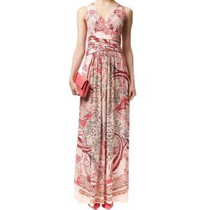 Etro Paisley Maxi Dress in Turquoise